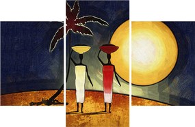 Obraz starovekej maľby (90x60 cm)
