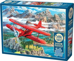 Cobble Hill Puzzle Lietadlo Beechcraft Staggerwing 500 dielikov