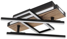 Globo 67299D2 - LED stropné svietidlo COLLI LED/30W/230V hnedá/čierna