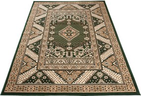 TA Koberec L429A Z_GREEN EUFRAT BLX Zelený Obdĺžnikový Rozmer: 80x150 cm