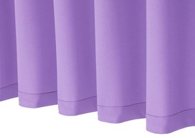 Biante Dekoračný záves Rongo RG-038 Svetlý fialový 140x140 cm