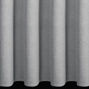 Dekorstudio Zatemňovací záves ZOEY s riasiacou páskou 140x270 cm – strieborný