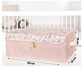 Látkový detský úložný box - Mioli Decor