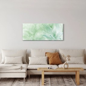 Obraz - Zelený kvet (120x50 cm)