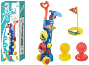 LEAN TOYS Golfový set pre deti – Minigolf