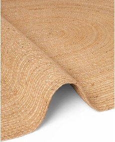Obojstranný/ručne tkaný jutový koberec v prírodnej farbe 160x230 cm Braided – Hanse Home