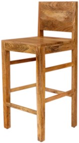 furniture-nabytek.cz - Luxusná barová stolička z mangového dreva