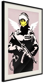 Artgeist Plagát - Policeman [Poster] Veľkosť: 40x60, Verzia: Čierny rám