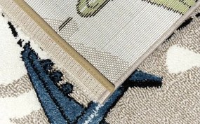 Medipa (Merinos), Detský kusový koberec Diamond Kids 22995/670, 140x200, šedá, detská izba