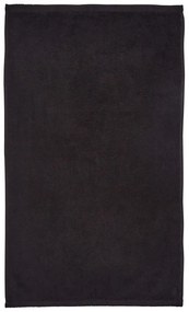 Čierna rýchloschnúca/froté bavlnená osuška 90x140 cm Quick Dry – Catherine Lansfield