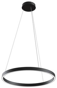 Maytoni MOD058PL-L32B3K - LED Luster na lanku RIM LED/37W/230V pr. 60 cm čierna W4653