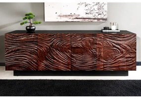 Komoda 45599 Fluid 175cm Drevo Orech Tmavo hnedý  - Komfort-nábytok