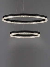 LED luster Adria 2 čierne