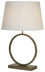 Searchlight EU93102WH - Stolná lampa ELEGANT 1xE27/60W/230V biela