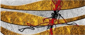 Abstraktný obraz (120x50 cm)