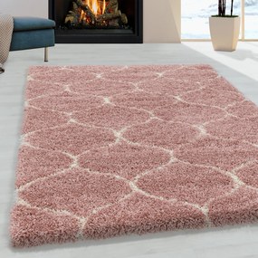 Ayyildiz Kusový koberec SALSA 3201, Ružová Rozmer koberca: 140 x 200 cm
