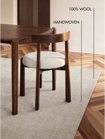 Krémový ručne tkaný vlnený koberec 120x170 cm Greenwich – Ted Baker