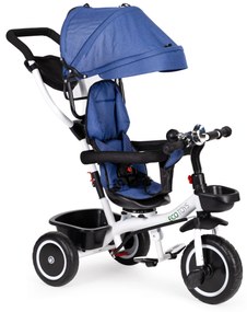 WELLHOX Otočná detská trojkolka 360° - fialová