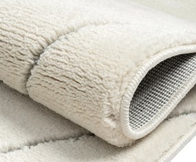 My Flair, Behúň Moroccan Desert CA40068 weiß/grau, 80x250, čiernobiela, obývacia izba