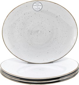 XXXLutz SADA TANIEROV NA STEAK, keramika, 30,5/26 cm Creatable - Online Only bytové doplnky - 007768071307