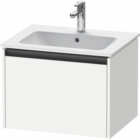 DURAVIT Ketho 2 závesná skrinka pod umývadlo, 1 zásuvka, 610 x 480 x 440 mm, biela matná, K25062018180000