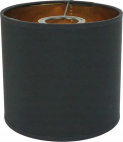 Závesná lampa na strop LOFT, zvité zlaté tienidlo, 4xe27, do izby, lustera