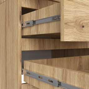 Šatní skříň STAR 60 cm dub artisan