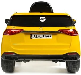 Sammer Elektrické auto pre dieťa značky Mercedes v žltej farbe 3209 zlte