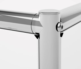 Kovová skrinka »CN3« s 2  výklopnými priečinkami a 2 zásuvkami, biela