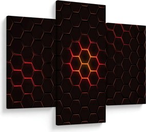Obraz pletiva (90x60 cm)