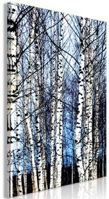Artgeist Obraz - Frosty January (1 Part) Vertical Veľkosť: 40x60, Verzia: Na talianskom plátne