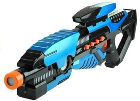 LEAN TOYS : VESMÍRNA PIŠTOĽ S 5 LED FARBAMI + SVETLÁ A ZVUK