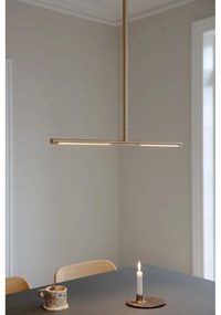 LED stropné svietidlo v zlatej farbe 74x17 cm Omni – UMAGE