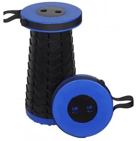 Zaparkorun Prenosný outdoorový taburet - modrý