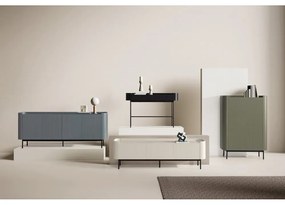 Čierna skrinka 100x140x40 cm Willa – MOME