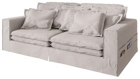 Krémovobiela pohovka 236 cm Nora – Ropez