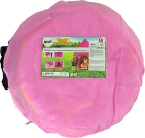 LEAN Toys Stan Princess Palace pre malú princeznú Ružový 135 x 105 cm