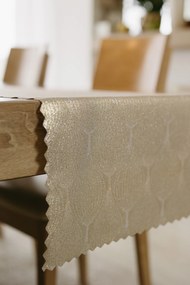 Dekorstudio Luxusný behúň na stôl - strieborno-zlatý SW31 Rozmer behúňa (šírka x dĺžka): 40x110cm