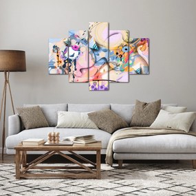 Obraz - Rozprávková abstrakcia (150x105 cm)