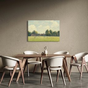 Obraz - Camille Pissarro, Hampton Court Green, reprodukcia (90x60 cm)