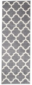 Kusový koberec Berda sivý atyp 100x300cm