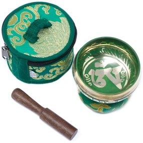 Mini tibetská miska zelená