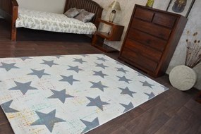 Kusový koberec SCANDI 18209/063 - hviezda