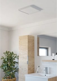 Eglo 901337 - LED kúpeľňové stropné svietidlo FUEVA LED/13W/230V 29x29 cm IP44 biele
