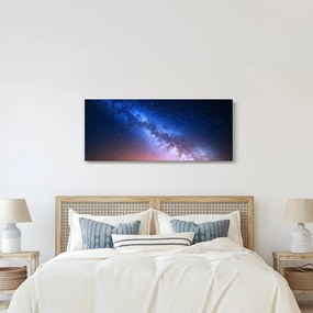 Obraz - Nočné krásy hviezd (120x50 cm)