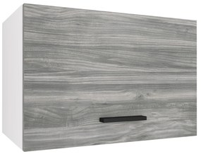 Kuchynská skrinka Belini nad digestor 60 cm šedý antracit Glamour Wood  TOR SGP60/2/WT/GW1/0/B1