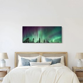 Obraz polárna žiara (120x50 cm)