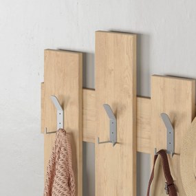 Nástenný vešiak Wave 64 cm hnedý