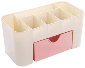 Verk 15559 Organizér na kozmetiku do kúpeľne ružový