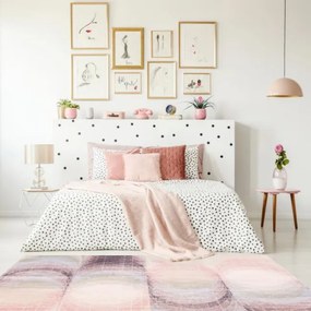 Koberec Agnella Agnus Kaola ružový